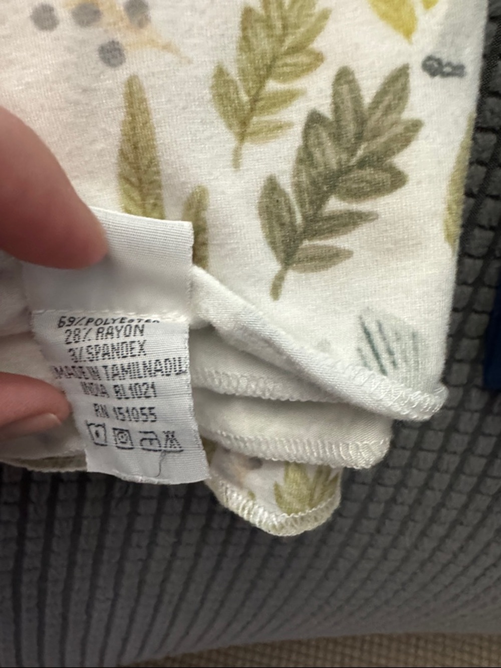 Copper Pearl- 3 Kids Swaddle Blankets- Camo, Dinosaurs, Blue- Gently Used. - Picture 6 of 7